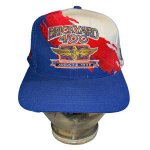 1996 Brickyard 400 Splash Logo Athletic Hat
